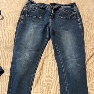 Hydraulic Dark Blue Ankle Jeans size 12 #361